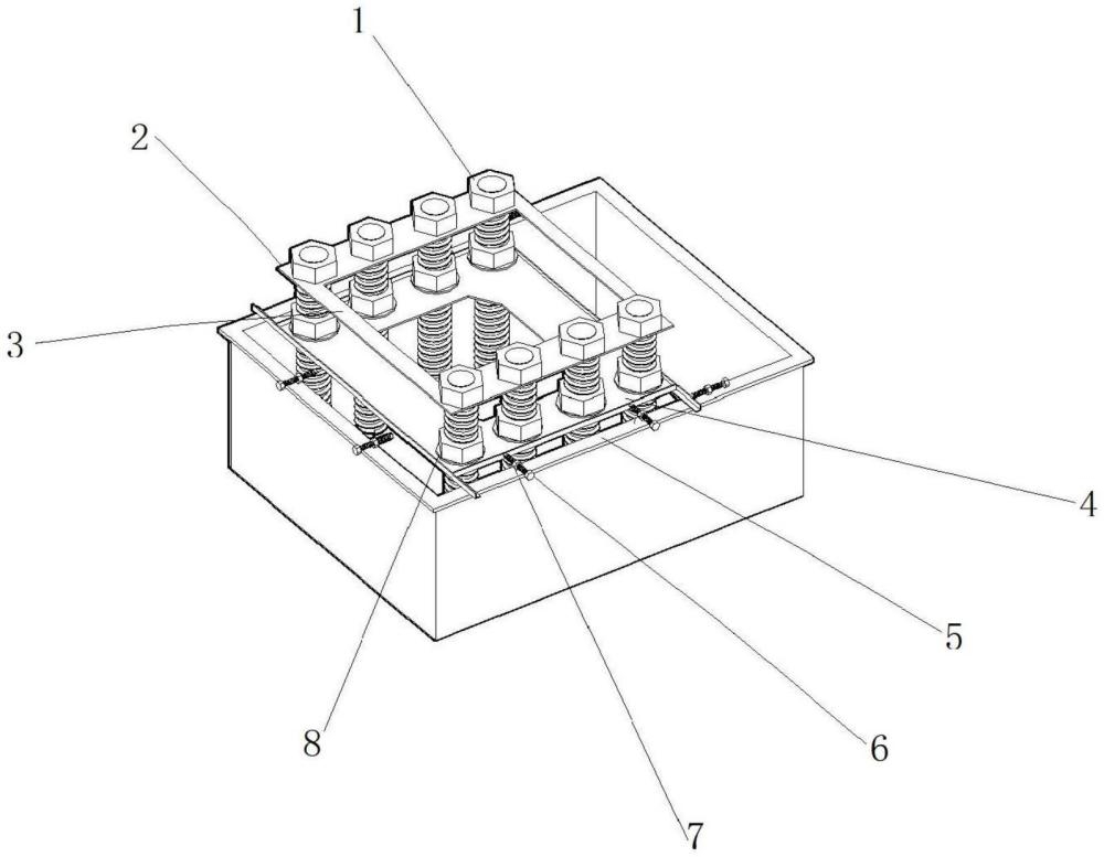 轨道路基接触网基础整体浇筑轻量化模板工装